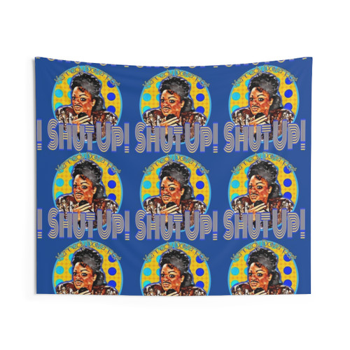 KD as Little Richard Tapestry