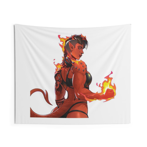 Baldur's Gate 3 Anime Tapestry Wall Hanging