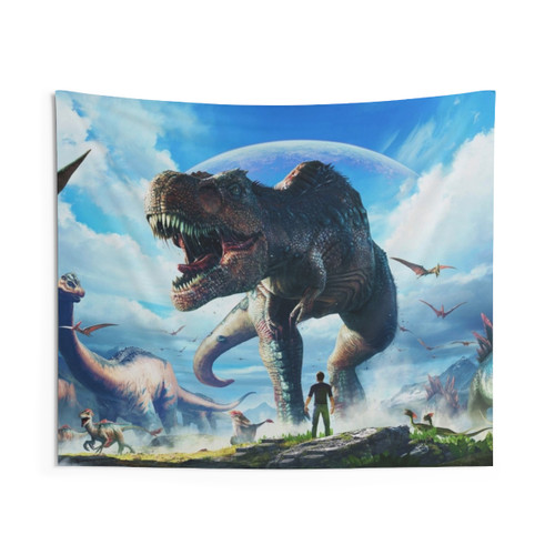 Ark: Survival Evolved T-Rex Sky Tapestry