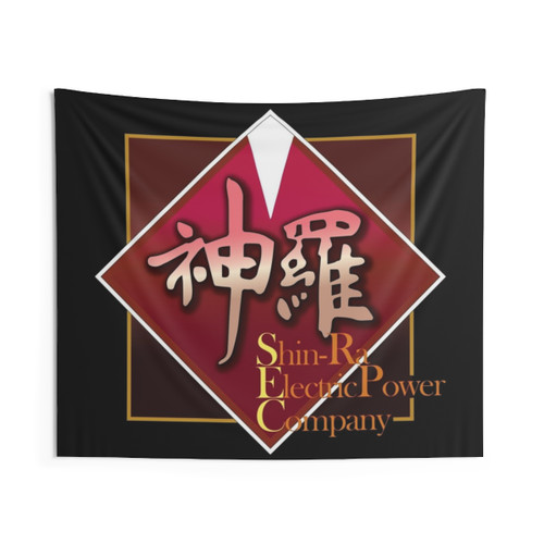 Shin-Ra Electric Power Company Logo Tapestry