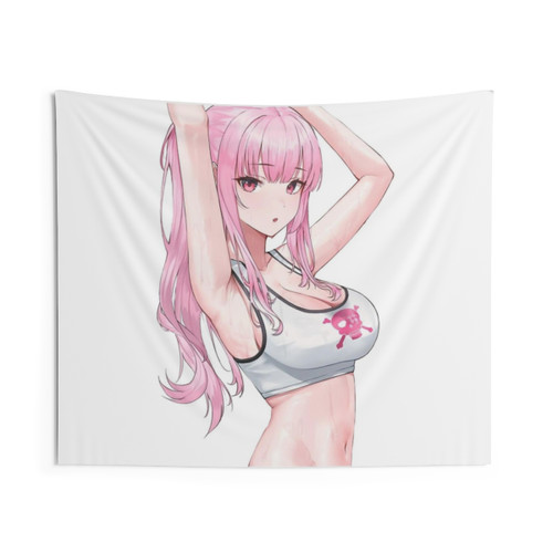 Hololive Mori Calliope Anime Tapestry