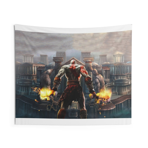 Kratos God of War Tapestry