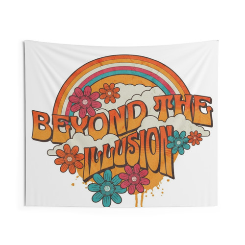 Beyond The Illusion Psychedelic Tapestry