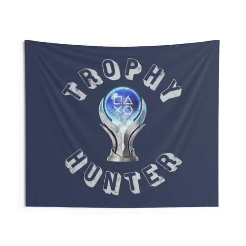 Platinum Trophy Hunter Tapestry for PlayStation Gamers