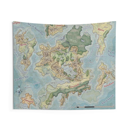 Dungeons & Dragons Tabletop Game Tapestry