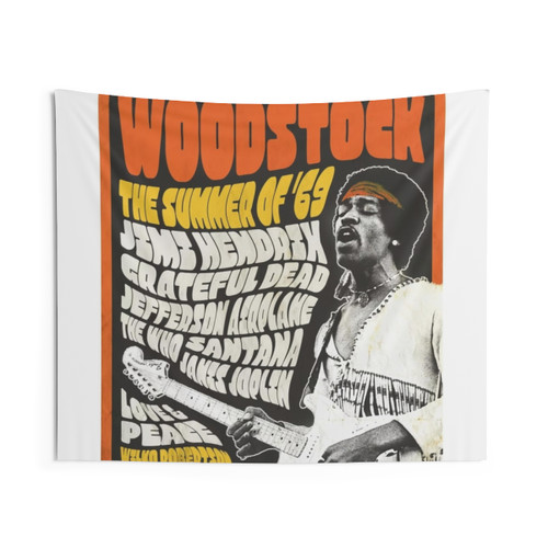 Classic Vintage Flowers Tapestry