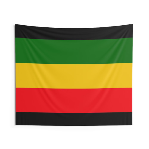 Rasta Flag Graphic Tapestry Wall Hanging
