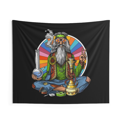 Psychedelic Hippie Tapestry for Home Decor