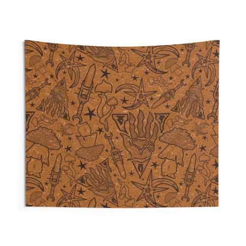 Morrowind Dunmer Tapestry Featuring Nerevar's Past