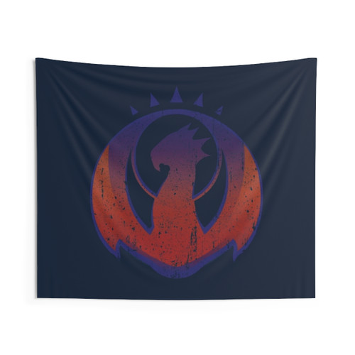 Izzet League Crest Tapestry - Ravnica Tabletop Gaming Decor