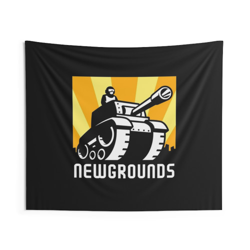 Newgrounds Logo Artwork Tapestry