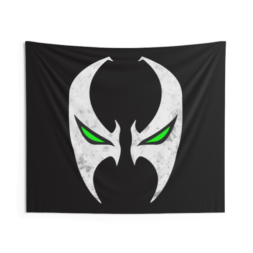 Spawn Mask Logo Tapestry for Horror Game Fans