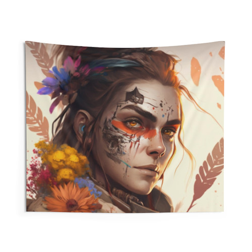 Horizon Zero Dawn Aloy Tapestry