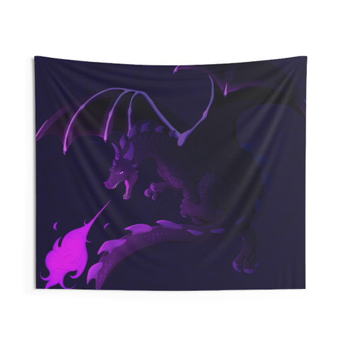 Minecraft Ender Dragon Tapestry