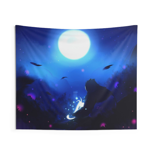 Ori, Naru and The Moon Tapestry - Indie Game Wall Art