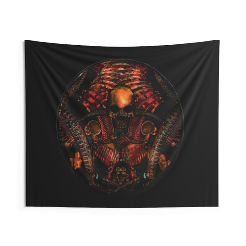 Sithis Stained Glass Tapestry - Elder Scrolls Gaming Wall Art