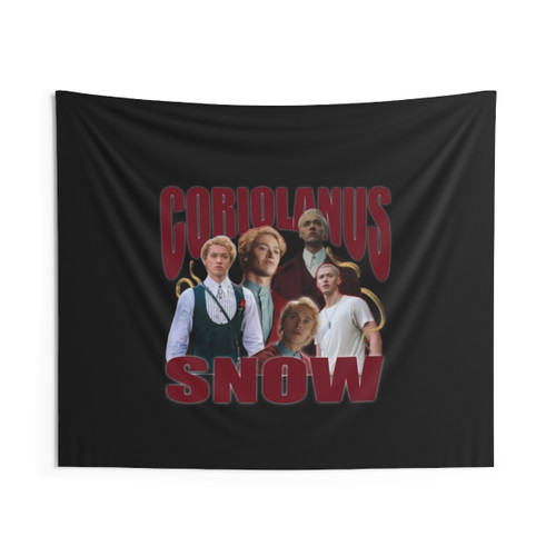 Coriolanus Snow Tapestry - Vintage Hunger Games Inspired Art