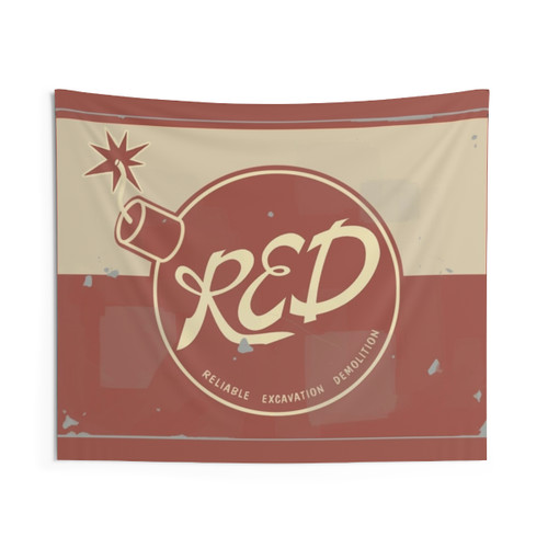 Team Fortress 2 RED Tapestry - Video Game Decor