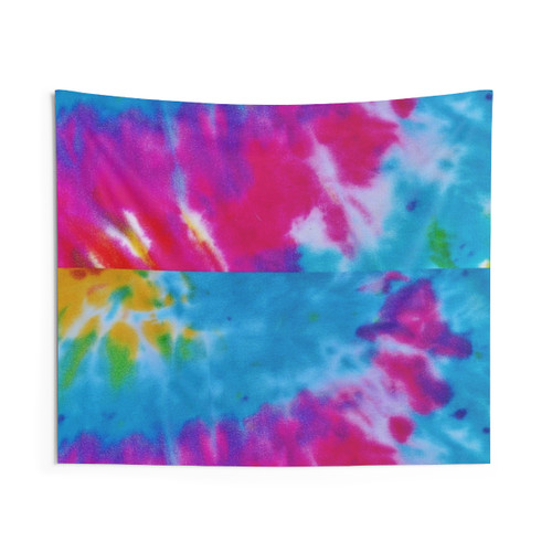 Classic Retro 60s Hippie Tie Dye Tapestry