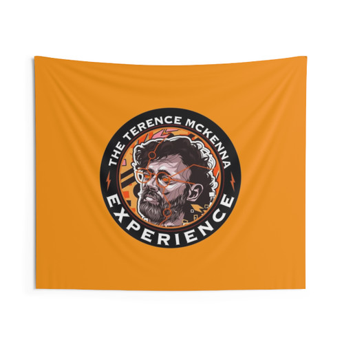 Terence McKenna Experience Trippy Digital Art Tapestry