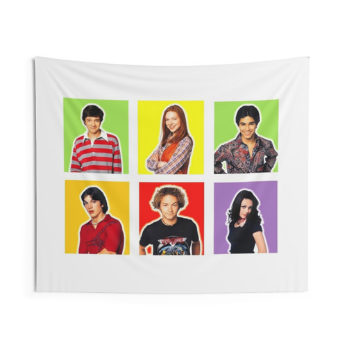 That 70s Show Gang Tapestry - Retro TV Series Wall Hanging