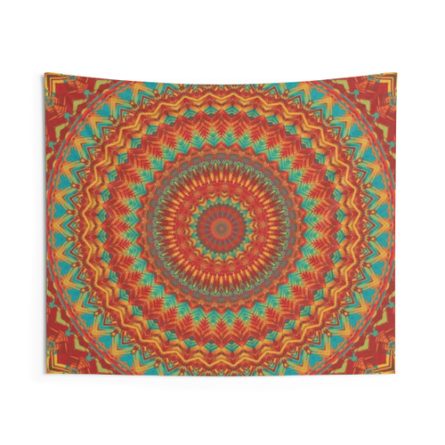 Mandala 58 Tapestry - Colorful Boho Wall Art