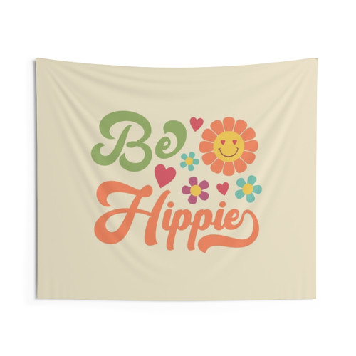 Boho Hippie Tapestry - Be Hippie! Wall Hanging