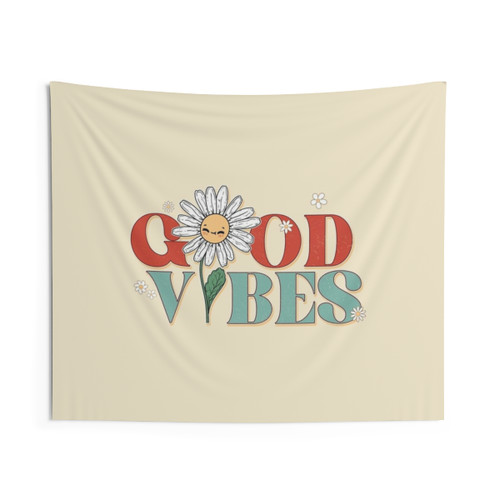 Groovy hippie vibes tapestry
