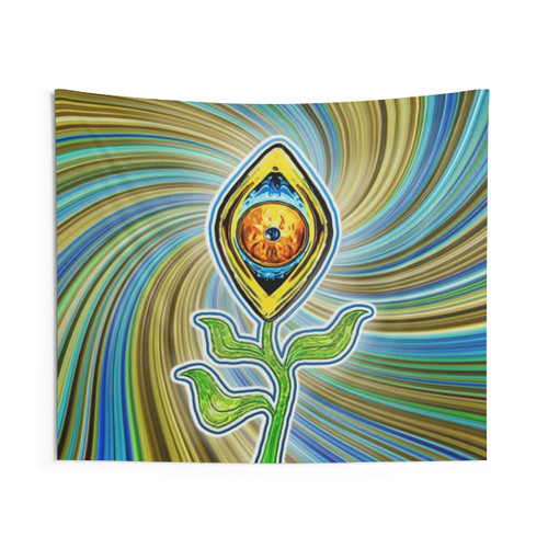 Psychedelic Surreal Tapestry by EyeBudSwirling