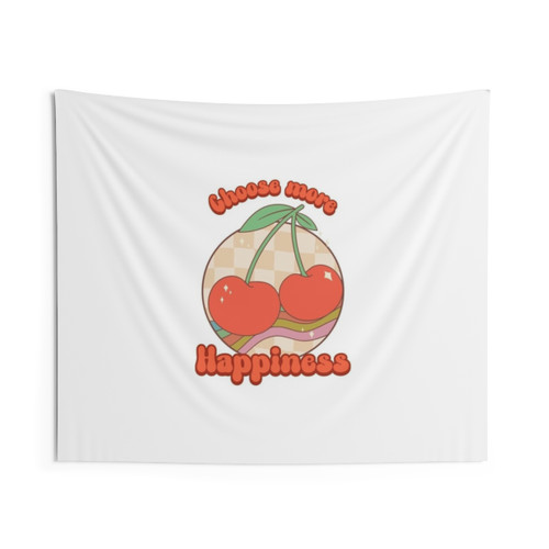Retro Happiness T-Shirt Tapestry