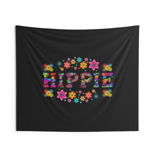 Colorful Funny Hippie Movement Tapestry Wall Hanging