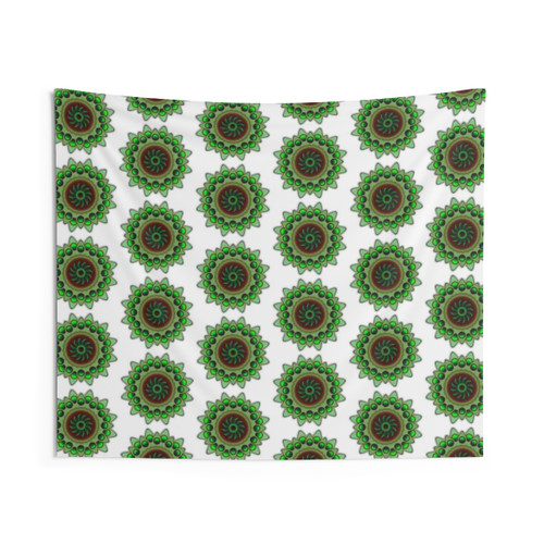 Unique Hippie Lifestyle Pattern Design Tapestry