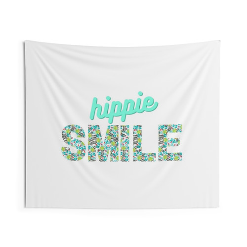 Hippie Lifestyle Floral Tapestry