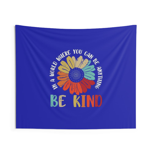 Retro Hippie Peace Tapestry Wall Hanging