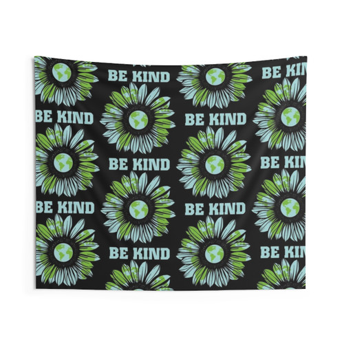 Retro Hippie Flower Children Tapestry