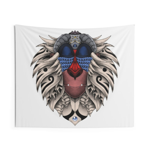 Ornate Rafiki Colored Tapestry - Mandala Wall Art