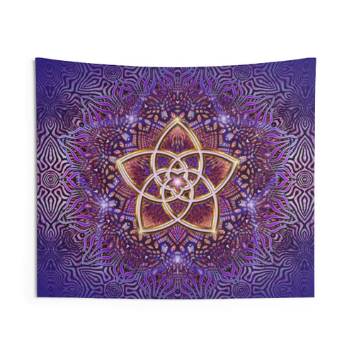 Venusflower of Love Spiritual Tapestry