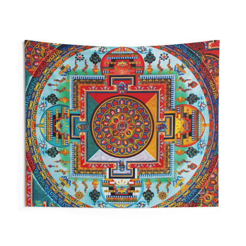 Buddhist Mandala 28 Tapestry Wall Art