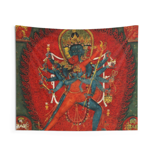 Cakrasaṃvara Tantra Tibetan Buddhist Deity Tapestry
