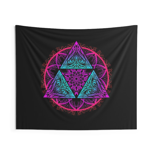 Neonforce Zelda Mandala Tapestry