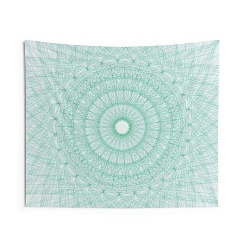 Sacred Geometry Mandala Tapestry