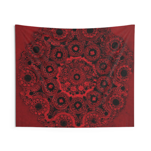 Doily Joy Mandala Tapestry - Boho Home Decor