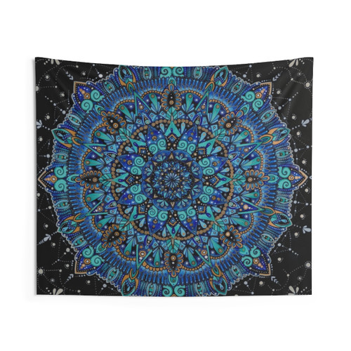 Magical Ocean Mandala Tapestry
