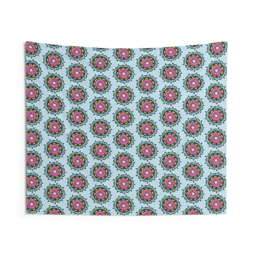 Simpsons Donut Mandala Tapestry