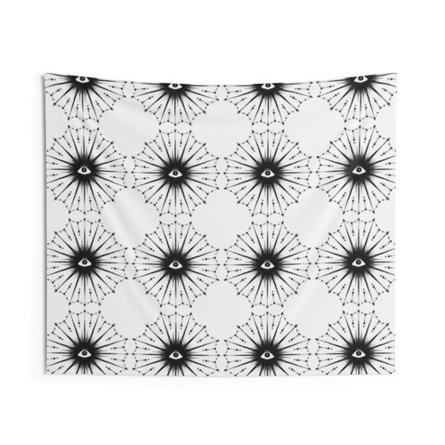 Heart Mandala Tapestry Wall Hanging