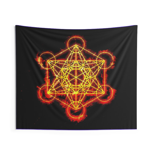 Sacred Geometry III Tapestry - Spiritual Art