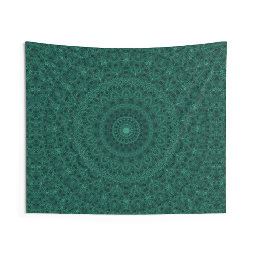 Kaleidoscope Malachite Tapestry Wall Art