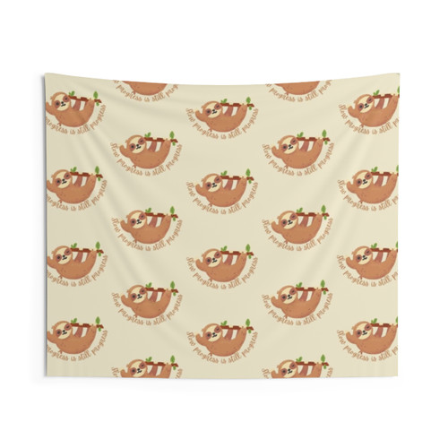 Slow Progress Motivational Tapestry