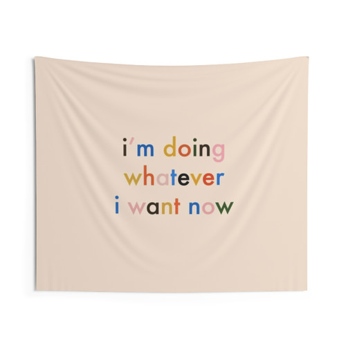 Motivational Graphic Typography Tapestry