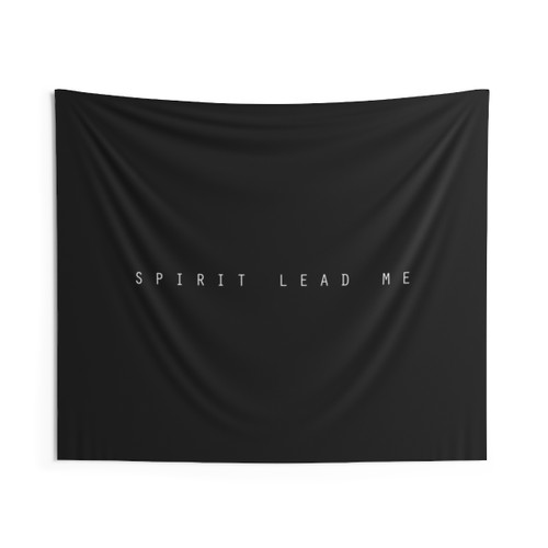 Spirit Lead Me Christian Tapestry Wall Art